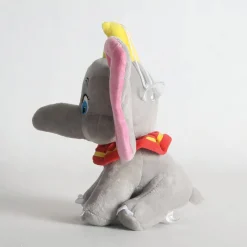 2 Peluches Dumbo l’éléphant bleue et grise