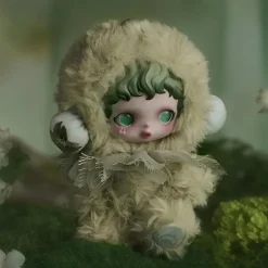 Blind box peluche style Skullpanda thème floral