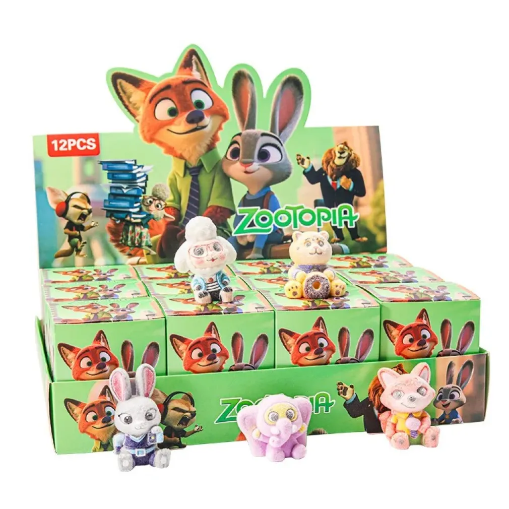 Blind box Zootopie avec mini peluches surprise