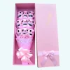 Bouquet de fleurs avec peluche Angel