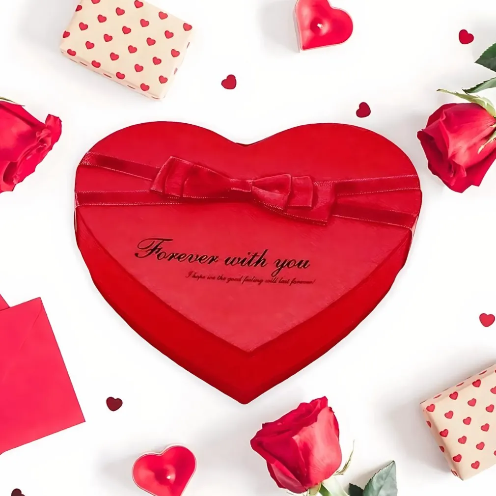 Coffret cadeau coeur en savon avec ours en peluche