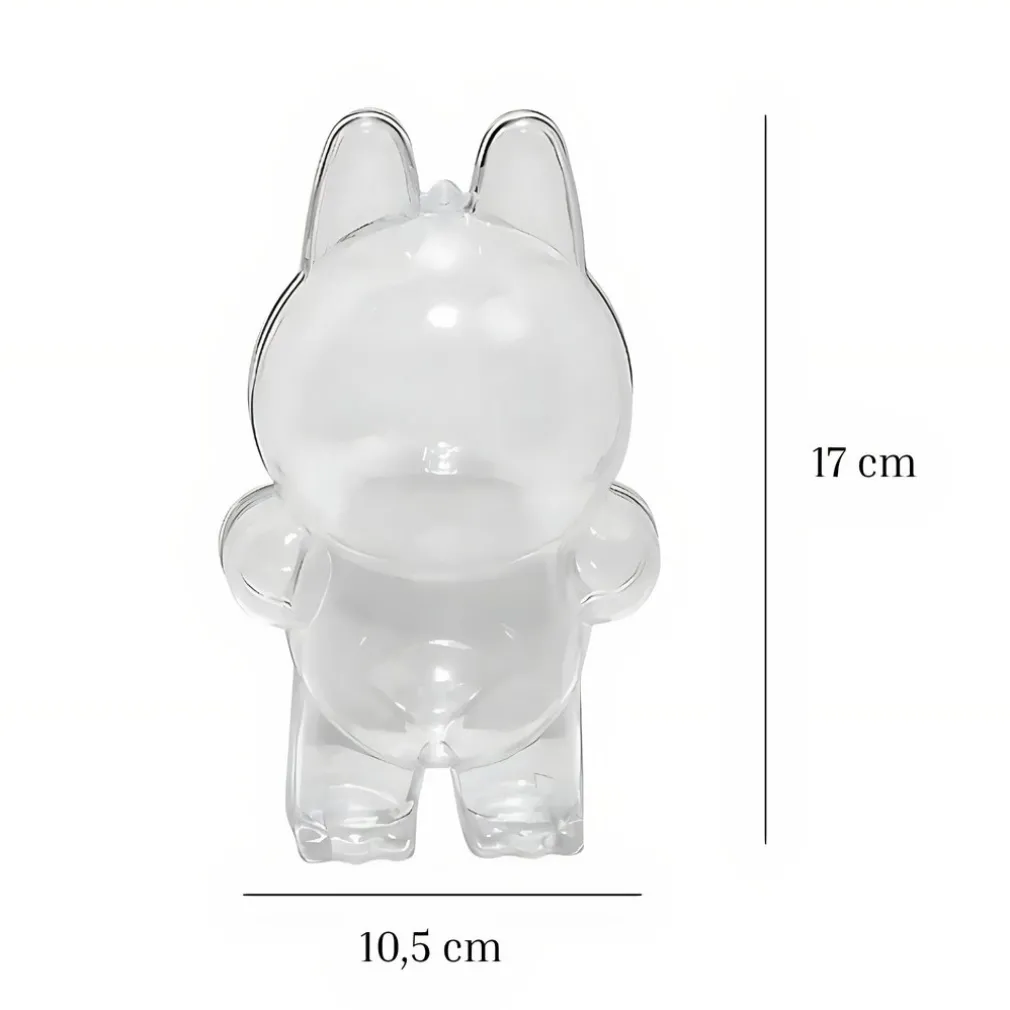 Coque de protection pour peluche style Labubu debout