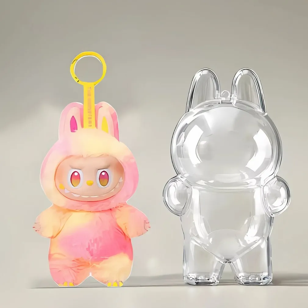 Coque de protection pour peluche style Labubu debout