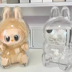 Coque de protection pour peluche style Labubu assis