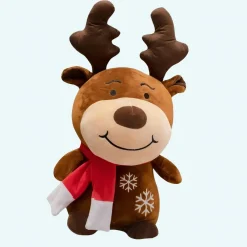 Jouet en peluche cerf pour enfants