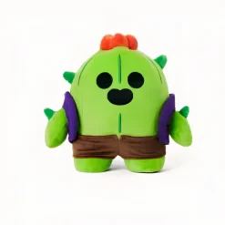 Mega Pack de peluche Brawl Stars Leon + Spike + Crow + El Primo