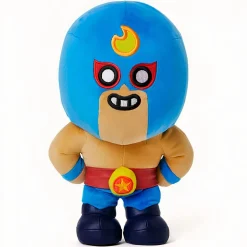 Mega Pack de peluche Brawl Stars Leon + Spike + Crow + El Primo