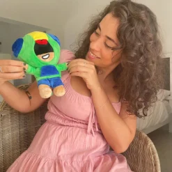 Mega Pack de peluche Brawl Stars Leon + Spike + Crow + El Primo