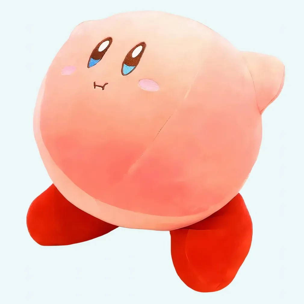 Mignonne peluche Kirby tête en l’air