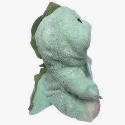 Nino – L’ours en peluche articulé fait main avec son déguisement de dinosaure – Ourson à habiller