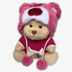 Nino – L’ours en peluche articulé fait main avec son déguisement Lotso
