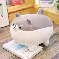Oreiller en peluche chien Shiba inu