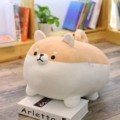 Oreiller en peluche chien Shiba inu