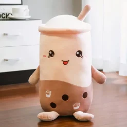 Oreiller en peluche Thé Matcha Bubble tea
