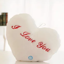 Oreiller lumineux en peluche