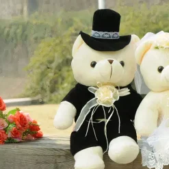 Ours en peluche romantique