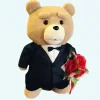 Ours en peluche Ted avec costume