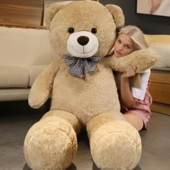 Ours géant en peluche Teddy avec nœud papillon