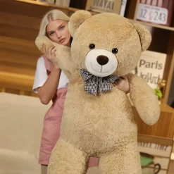 Ours géant en peluche Teddy avec nœud papillon