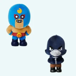 Pack de peluche Brawl Stars Crow et El Primo