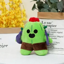 Pack Peluche Brawl Stars Spike et Léon