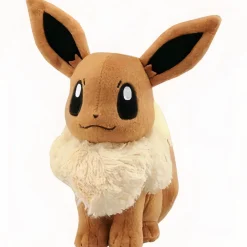 Pack pokéball + peluche pikachu mignon + evoli 20cm