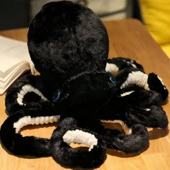 Peluche adorable de pieuvre colorée
