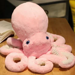Peluche adorable de pieuvre colorée