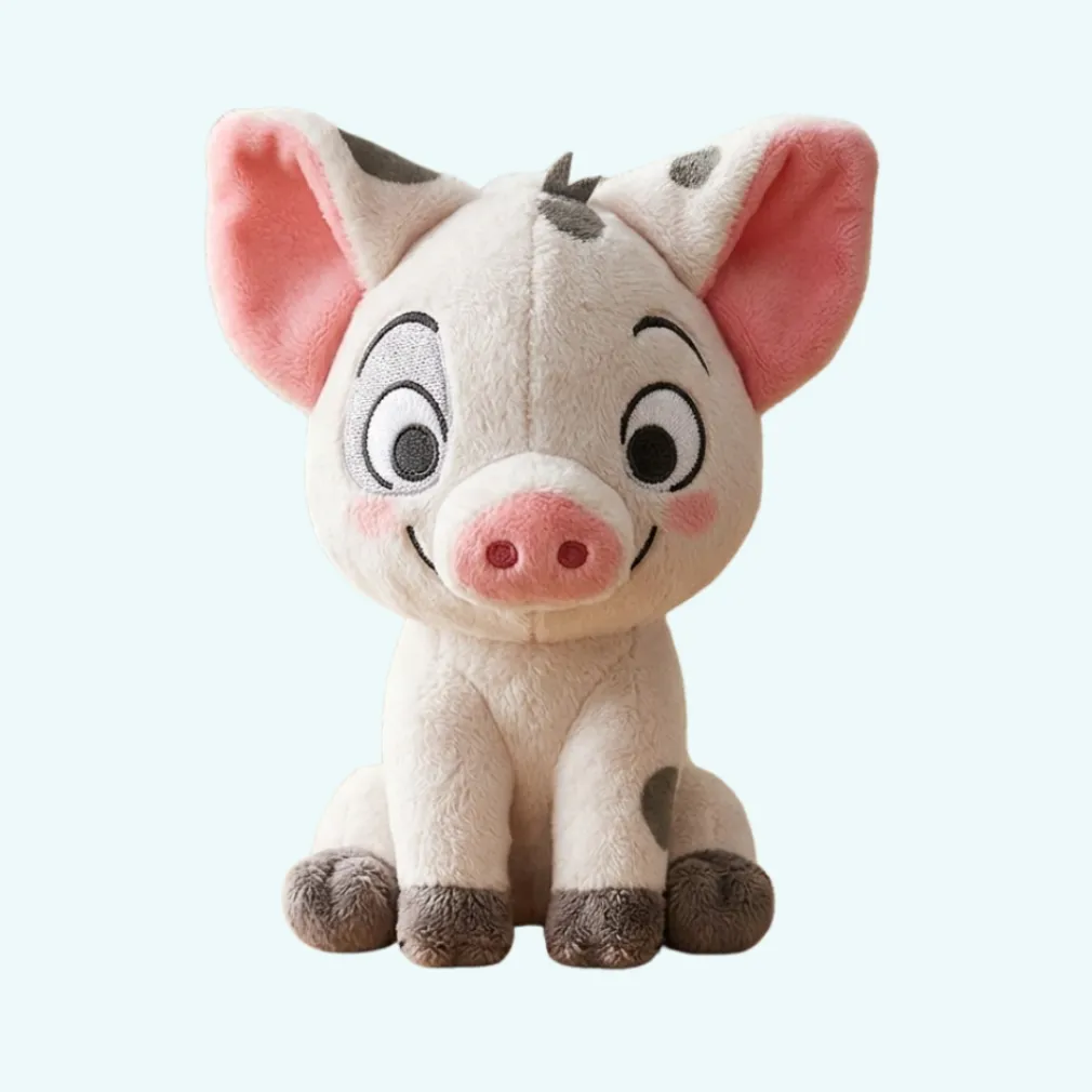 Peluche aimantée épaule cochon Pua dans Vaiana
