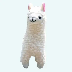 Peluche alpaga à poils longs