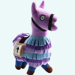 Peluche alpaga Fortnite violet
