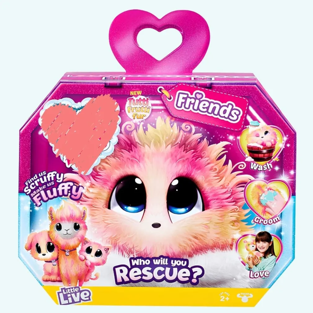 Peluche alpaga mystère style Scruff A Luvs