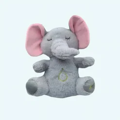 Peluche apaisante éléphant qui respire