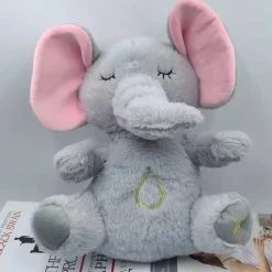 Peluche apaisante éléphant qui respire