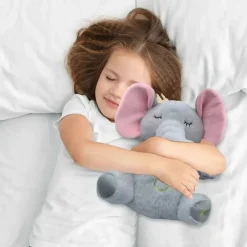 Peluche apaisante éléphant qui respire
