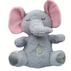Peluche apaisante éléphant qui respire