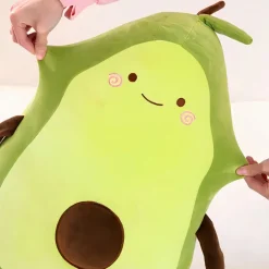 Peluche avocat géant décoratif