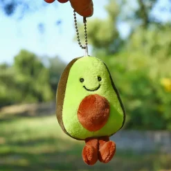 Peluche avocat porte-clés