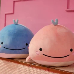 Peluche baleine bleue super douce