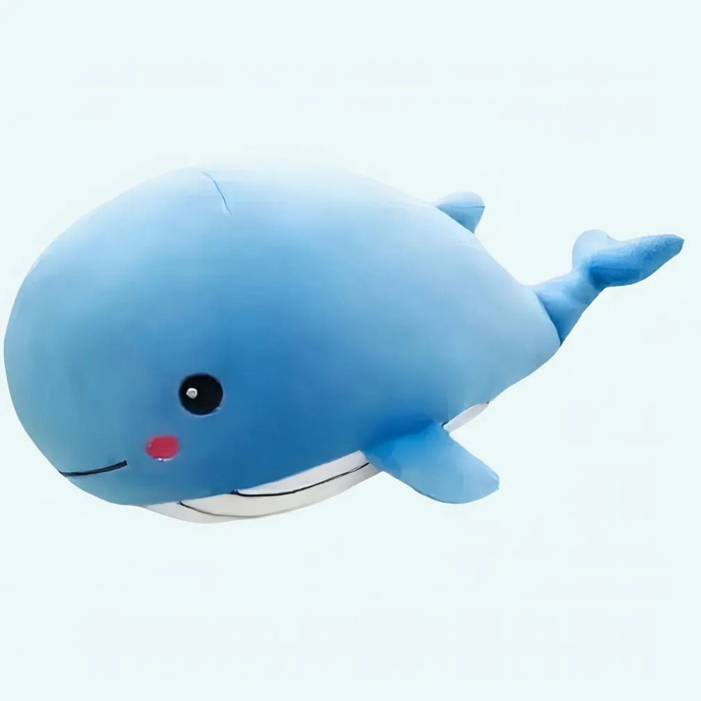 Peluche baleine bleue timide