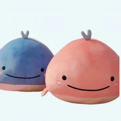 Peluche baleine rose super douce