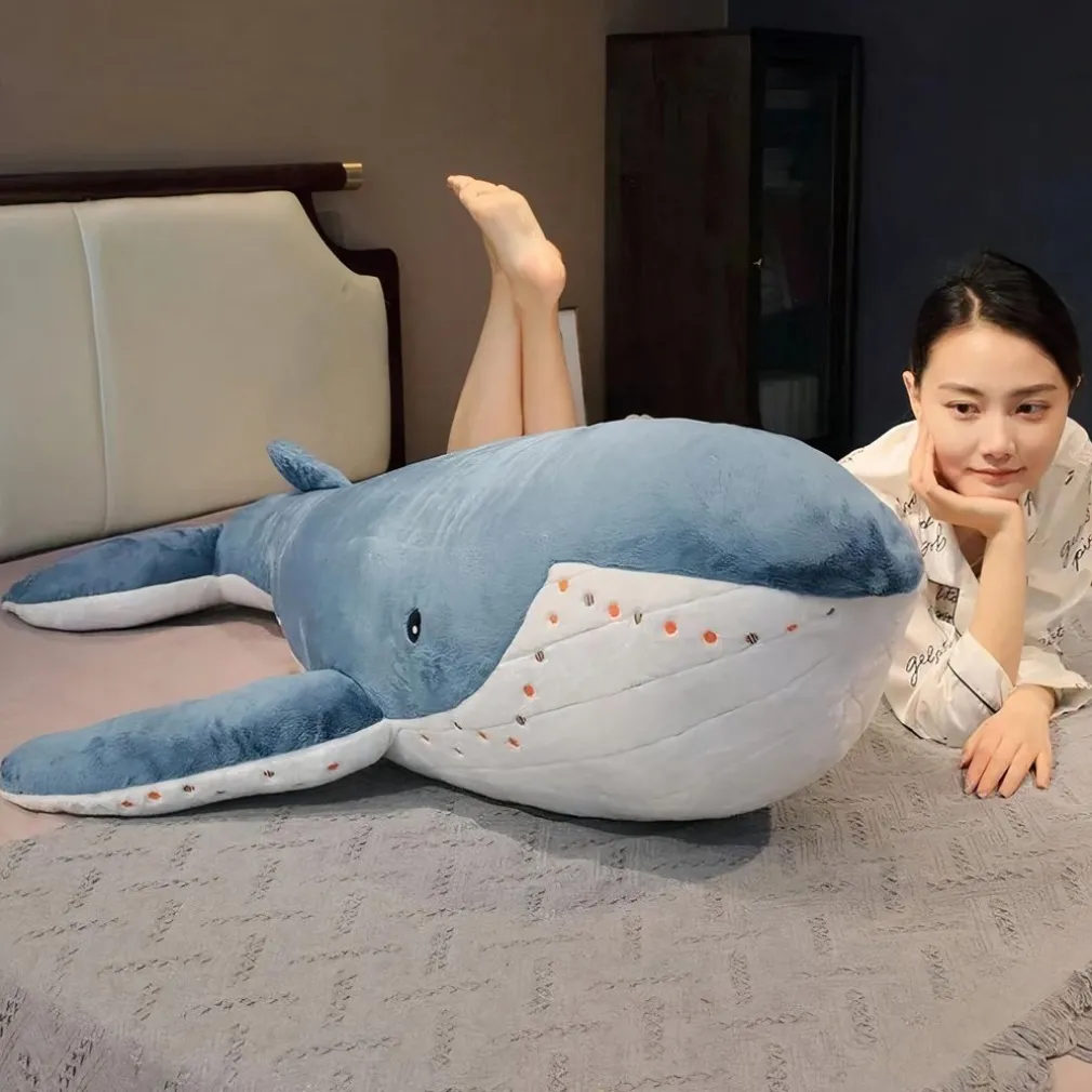 Peluche baleine XXL adorable