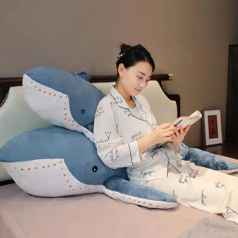 Peluche baleine XXL adorable