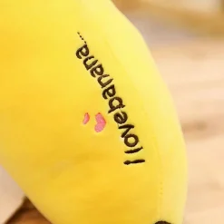 Peluche banane géante