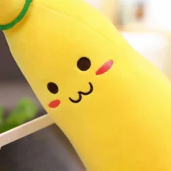 Peluche banane géante