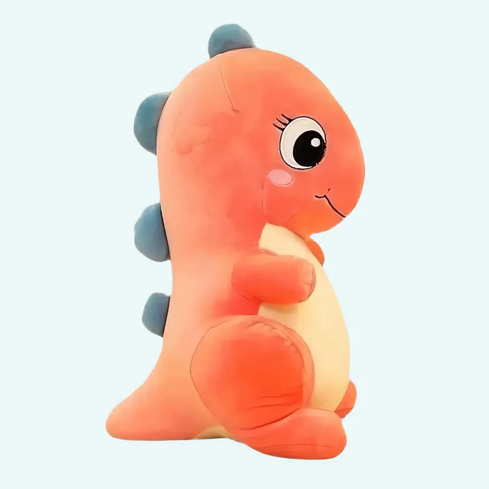 Peluche bébé dinosaure rose