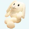 Peluche bébé lapin blanc