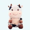 Peluche bébé vache brodé