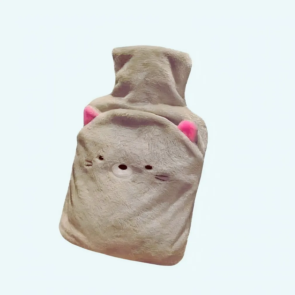 Peluche bouillote chat