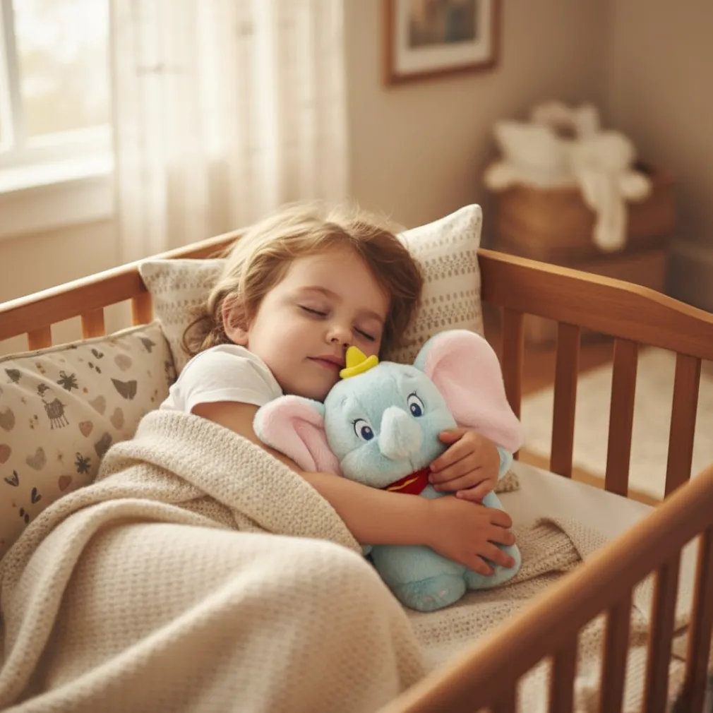 Peluche bouillotte Dumbo l’éléphant au grand cœur